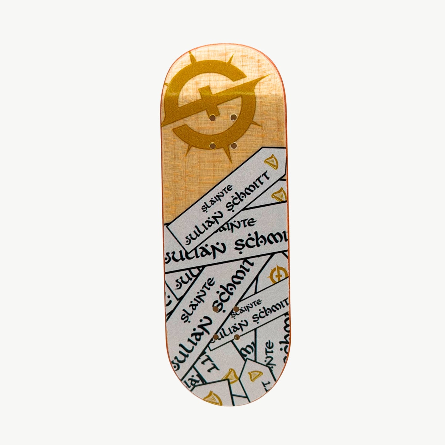 Sortilège Pro Fingerboard - Julian Pro Model - tripsanflips.fb - Yellow