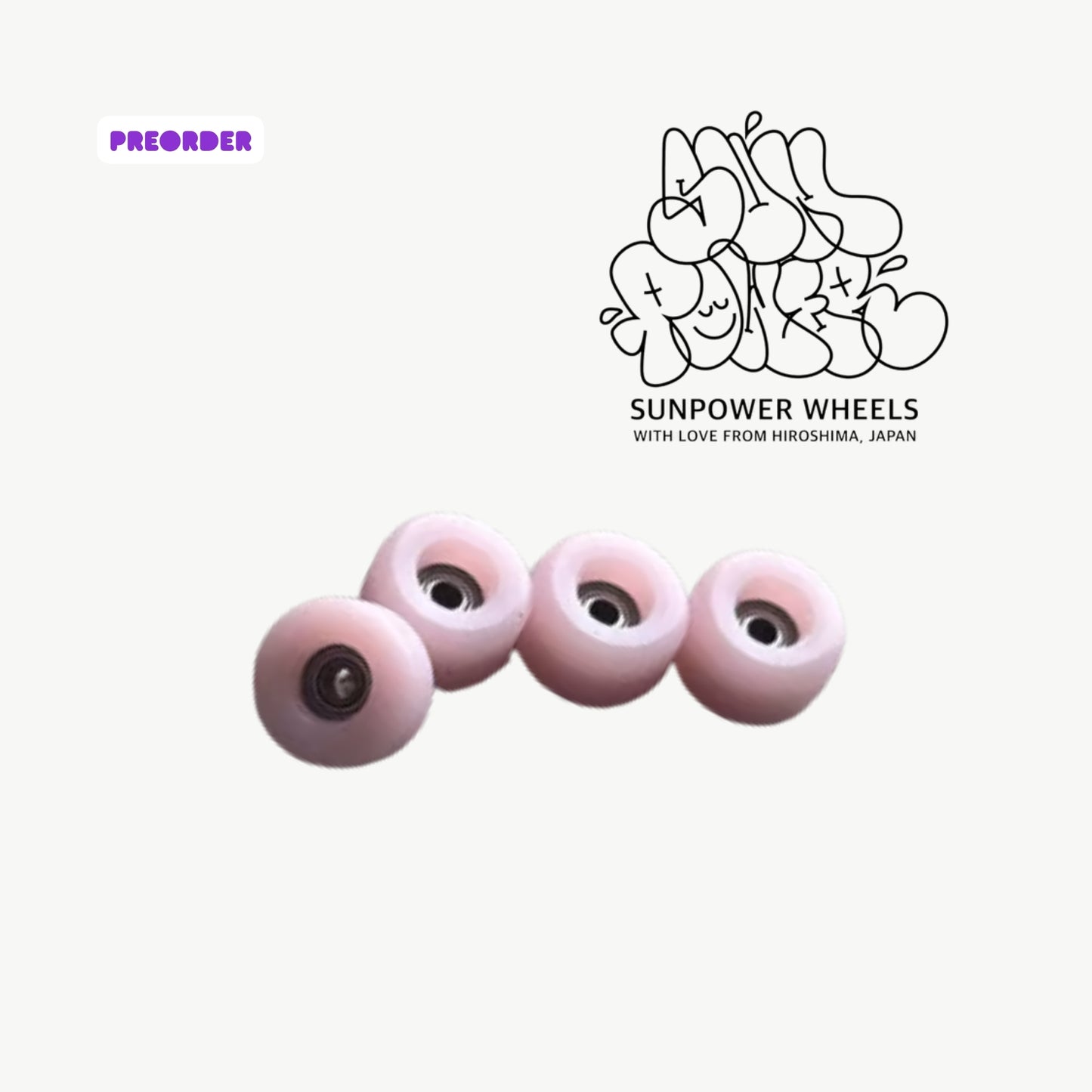 Wheels - Sunpower "NAUGHTY PEACH"