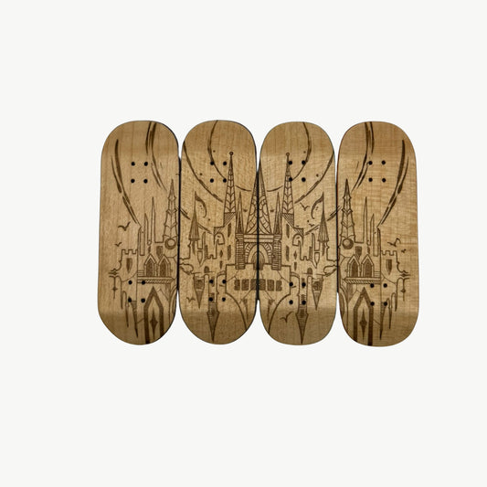 Sortilège Fingerboard Deck - the castles