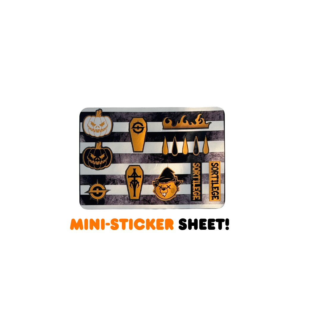 Halloween Mini-sticker sheet